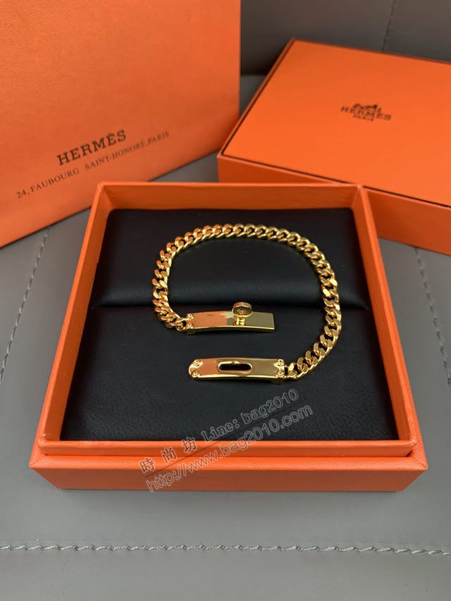 Hermes首飾品 愛馬仕Kelly Clochette手鏈 Hermes經典男女款手鏈  zgh1574